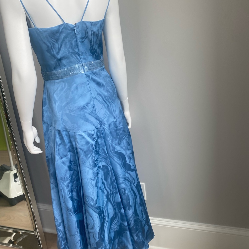 Silvia Tcherassi Selma dress midi M blue - Picture 4 of 14